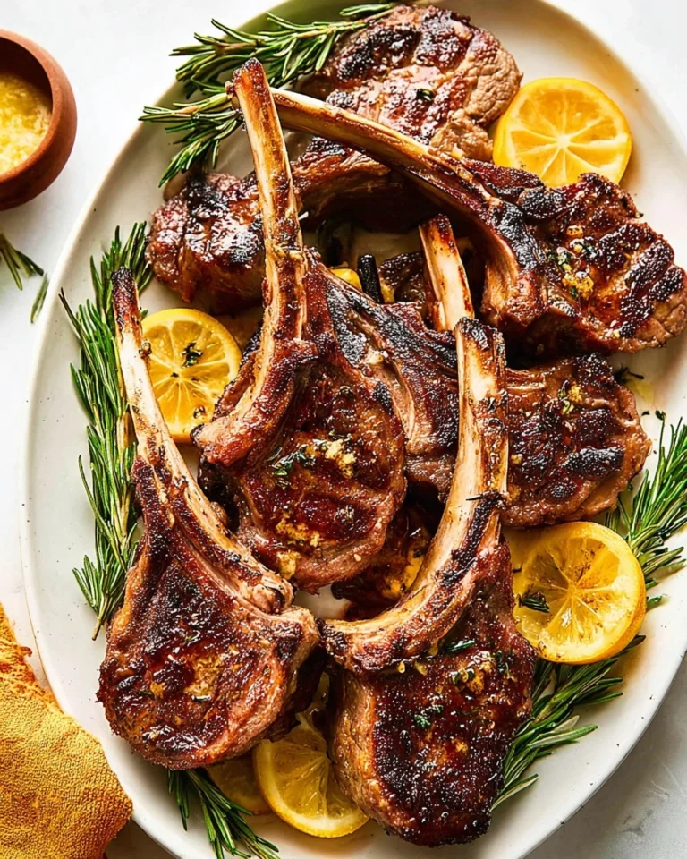 Garlic-Rosemary-Lamb-Chops-with-Lemon-Butter-Recipe
