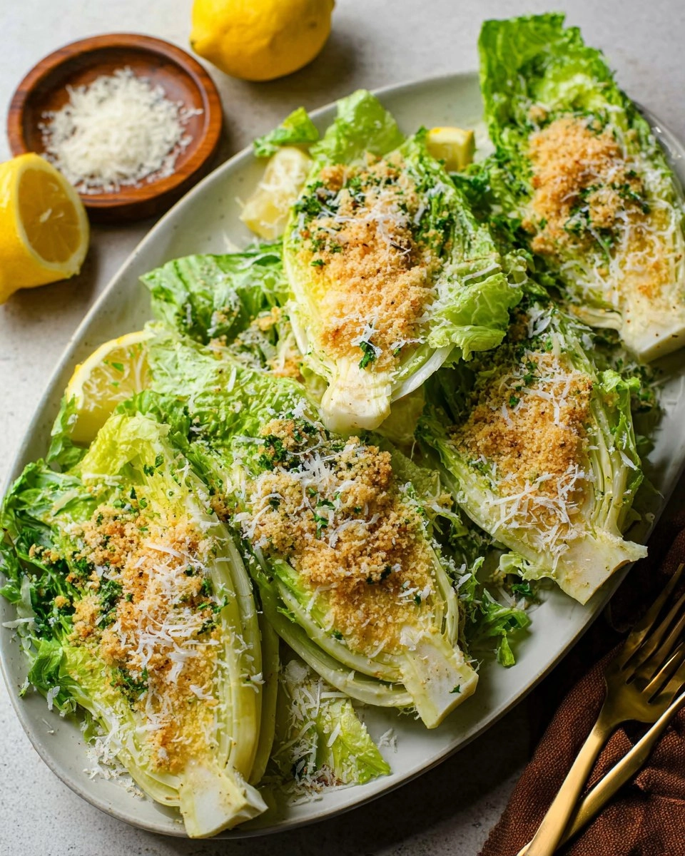 Lemon Parmesan Wedge Salad