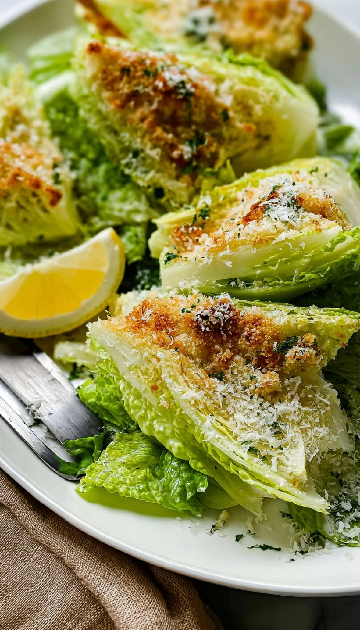 Lemon Parmesan Wedge Salad