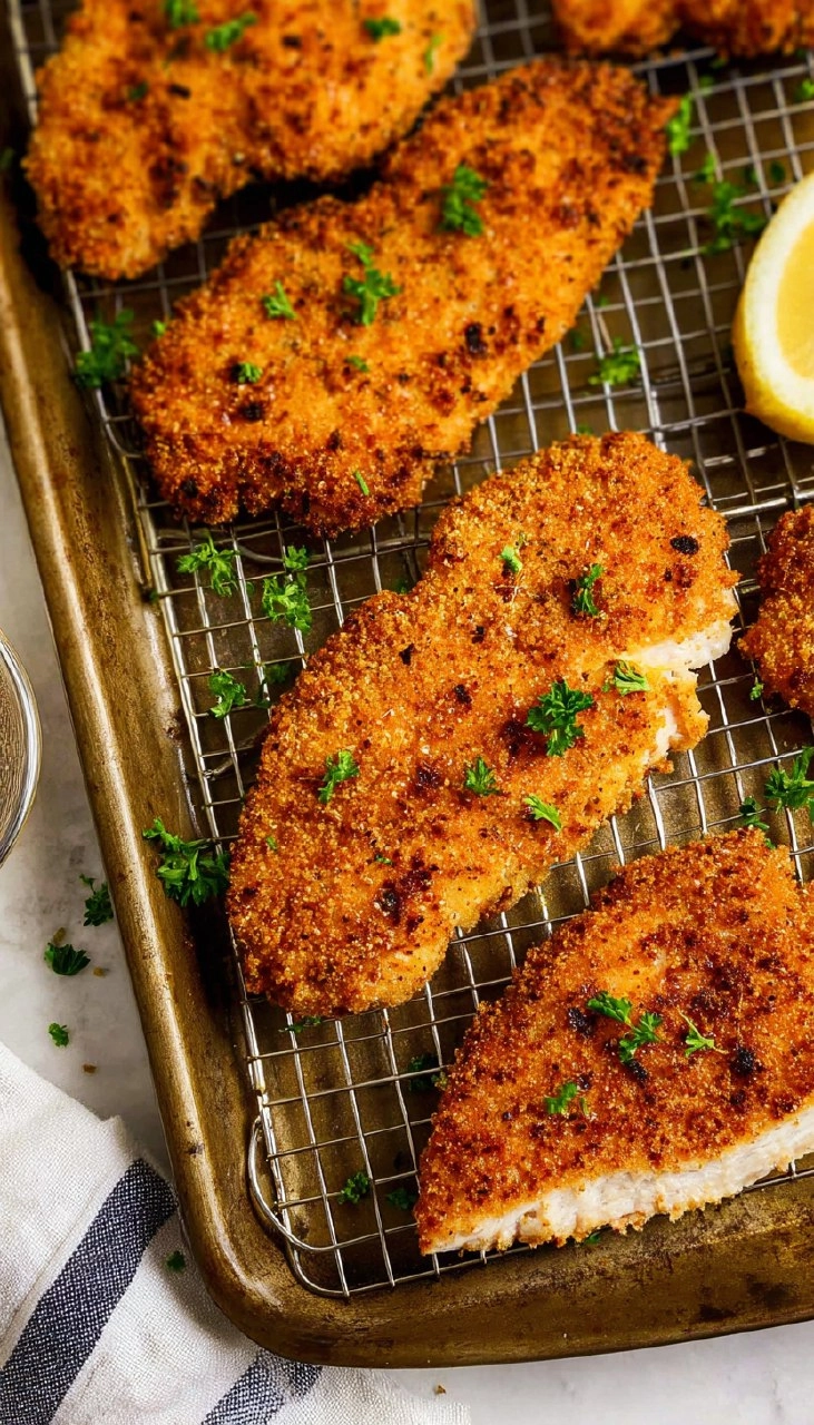 Oven Baked Chicken Cutlets