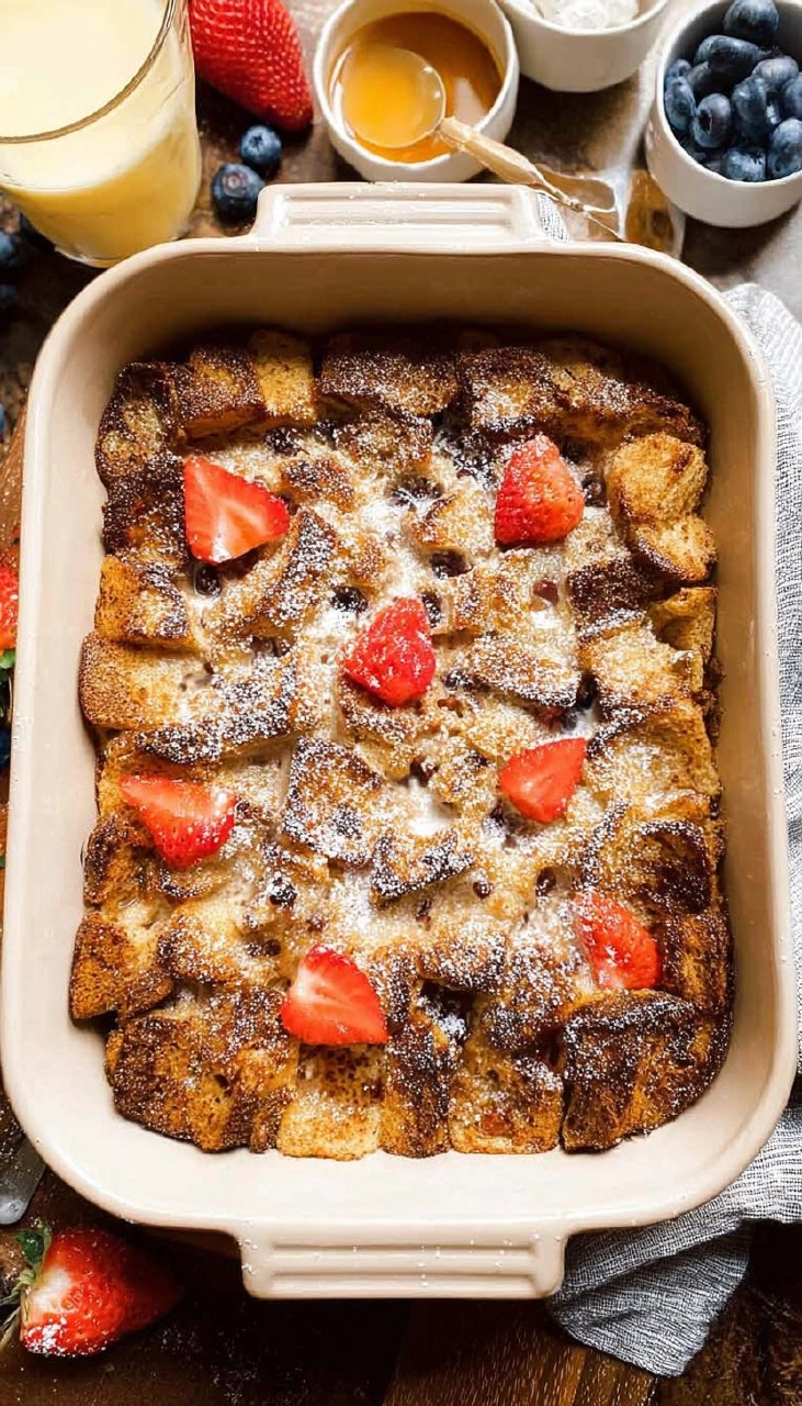 Overnight Vanilla Bean French Toast Casserole 140 Overnight Vanilla Bean French Toast Casserole