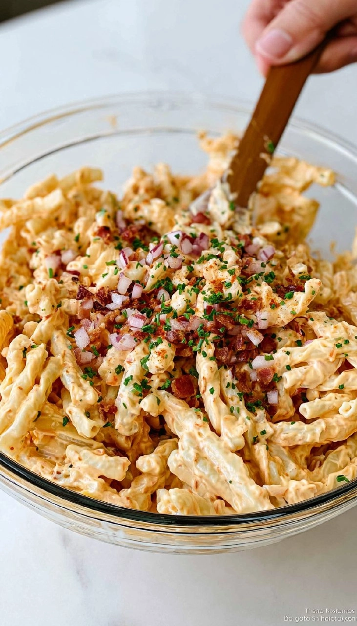 Pimento Cheese Pasta Salad 85 Pimento Cheese Pasta Salad