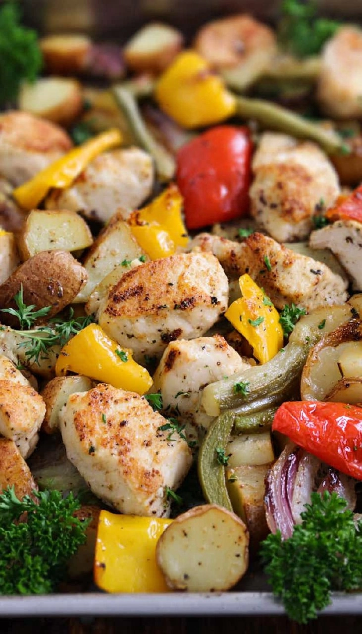 Ranch Chicken Sheet Pan Dinner