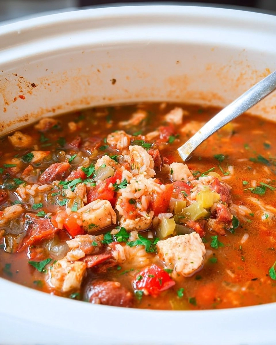 Slow Cooker Jambalaya