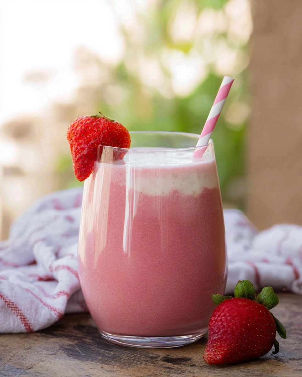Strawberry Banana Smoothie with Yogurt 49 Strawberry Banana Smoothie with Yogurt