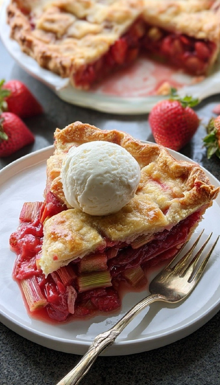 Strawberry Rhubarb Pie 150 Strawberry Rhubarb Pie