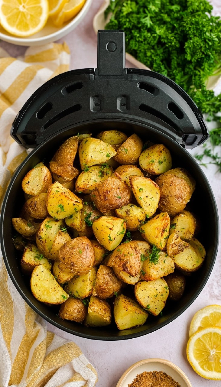 Air Fryer Greek Roasted Potatoes 60 Air Fryer Greek Roasted Potatoes