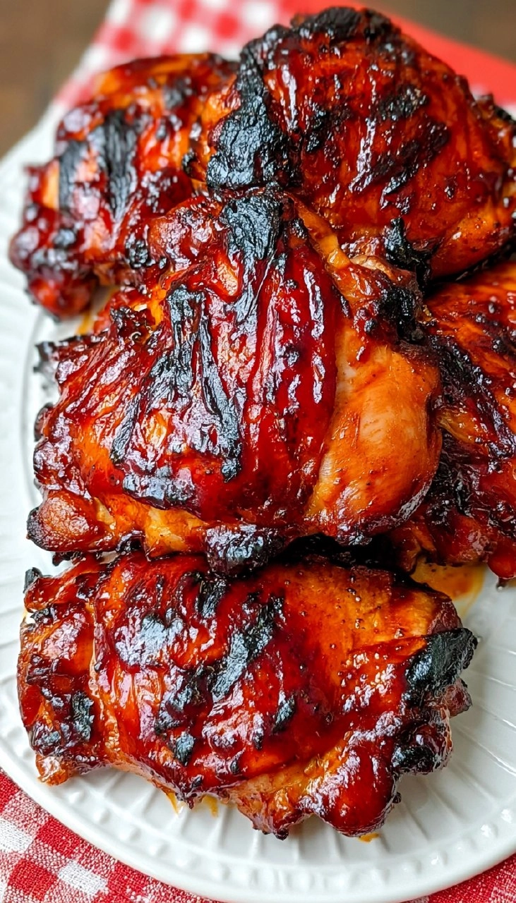 BBQ Chicken Thighs | Sticky Oven-Baked Summer Chicken Dinner 85 BBQ Chicken Thighs | Sticky Oven-Baked Summer Chicken Dinner