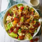 BLT Pasta Salad with Buttermilk Ranch Dressing 101 BLT-Pasta-Salad-with-Buttermilk-Ranch-Dressing-Recipe