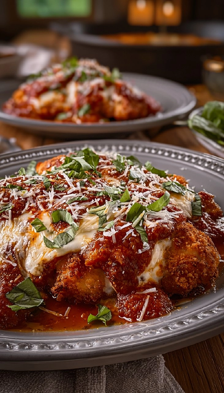 Chicken Parmesan | Crispy Baked Italian Comfort Dinner 95 Chicken Parmesan | Crispy Baked Italian Comfort Dinner
