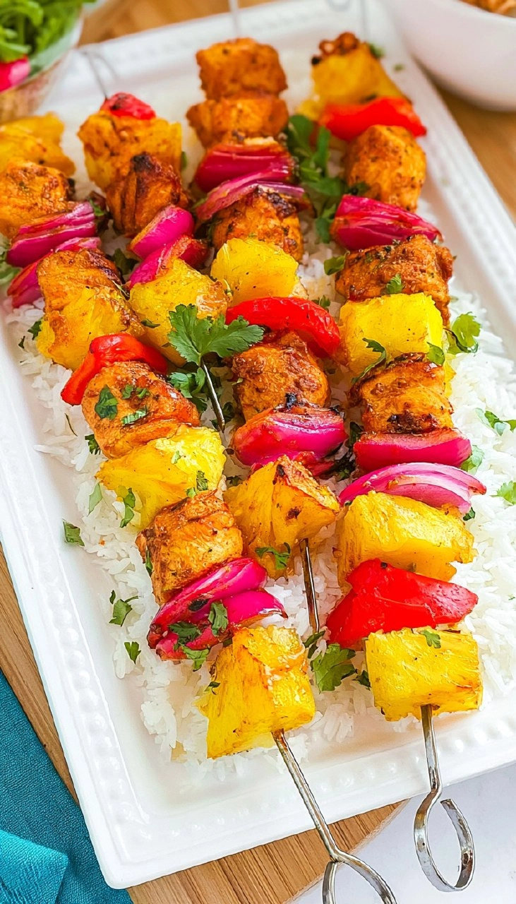 Chicken Pineapple Kebabs