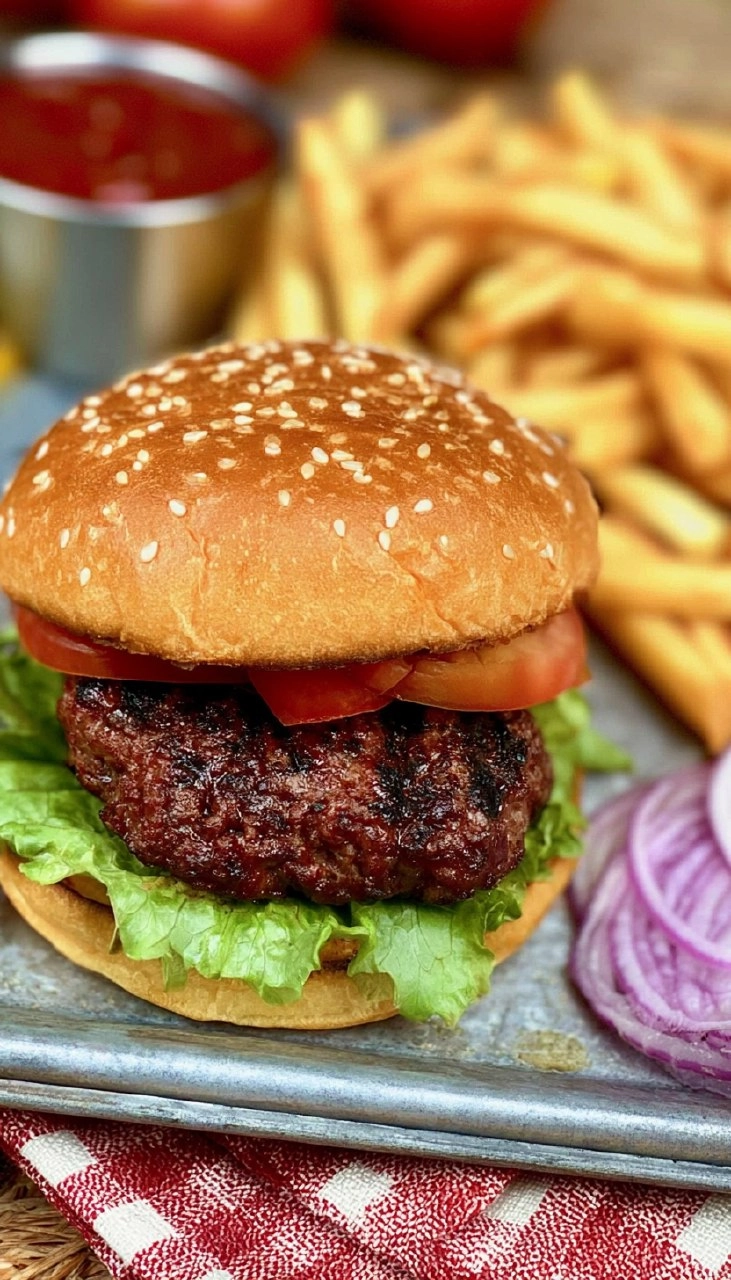 Classic Burger | Juicy Grilled Burgers for Memorial Day Cookouts