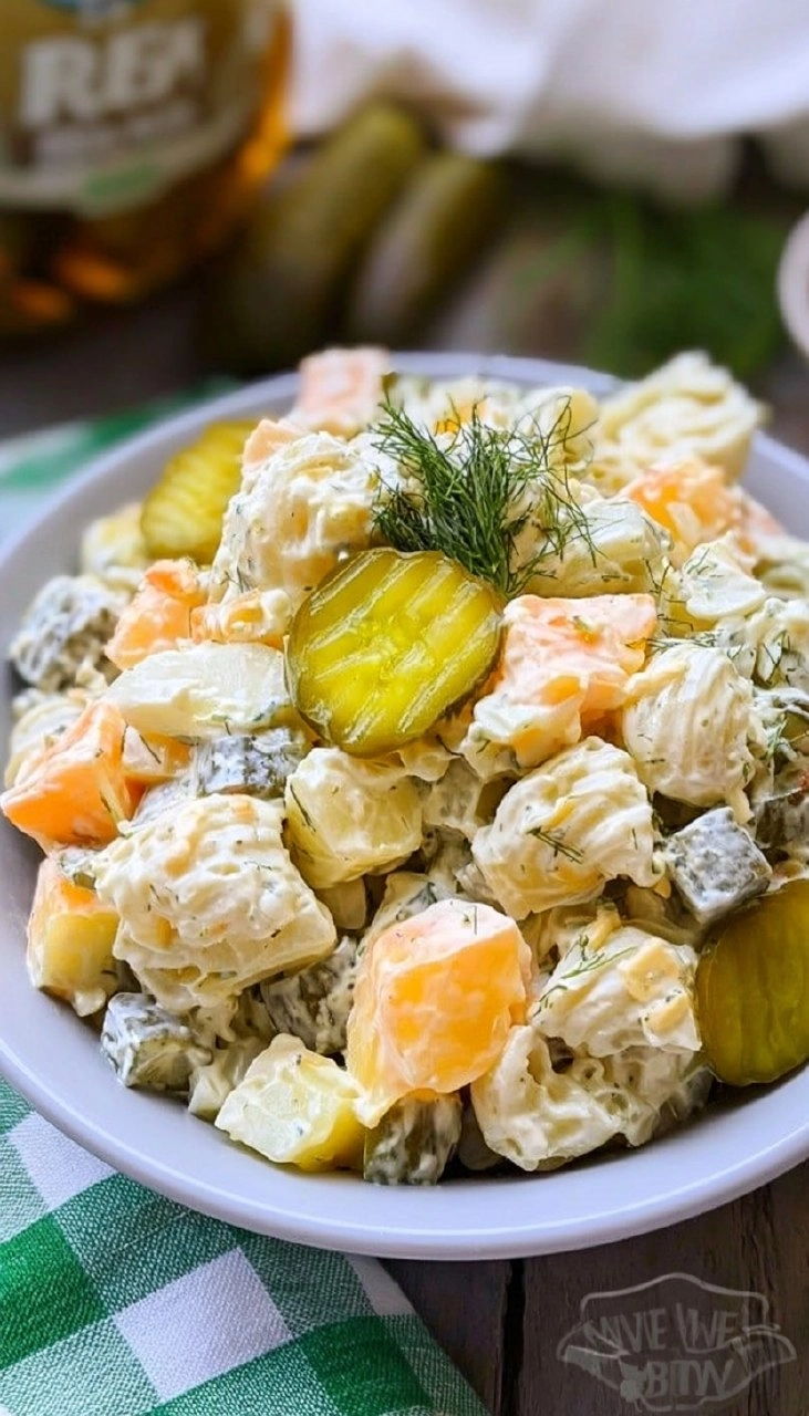 Creamy Dill Pickle Pasta Salad 95 Creamy Dill Pickle Pasta Salad