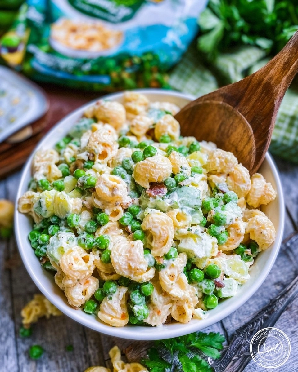 Creamy Ranch Pea Pasta Salad 30 Creamy-Ranch-Pea-Pasta-Salad-Recipe