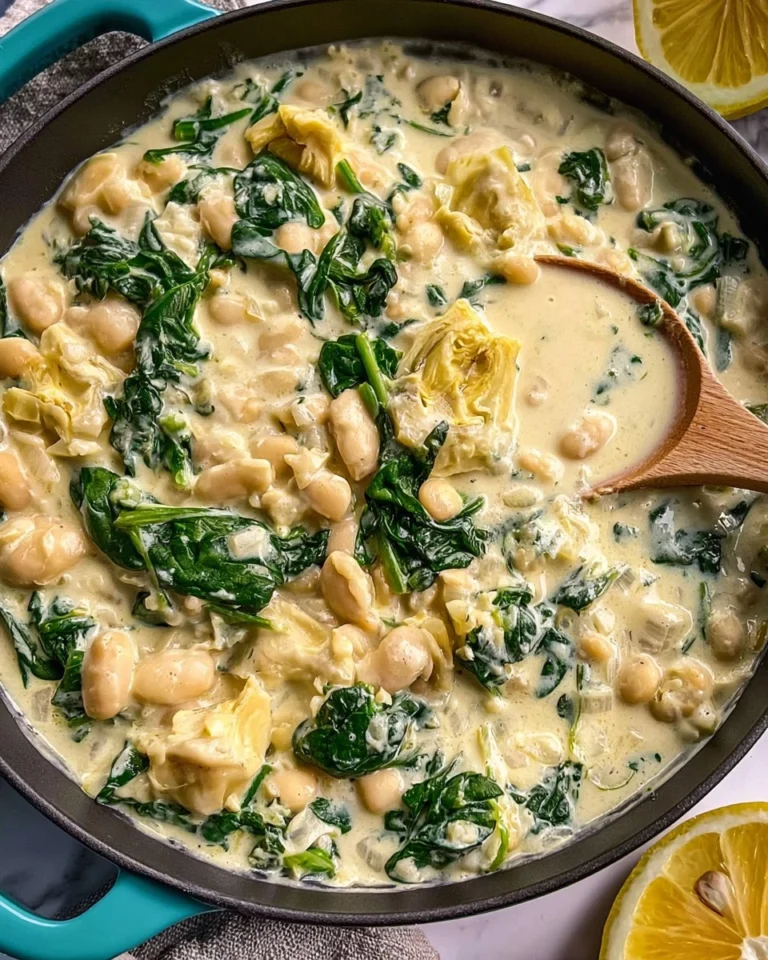 Creamy-Spinach-Artichoke-Butter-Beans-Recipe