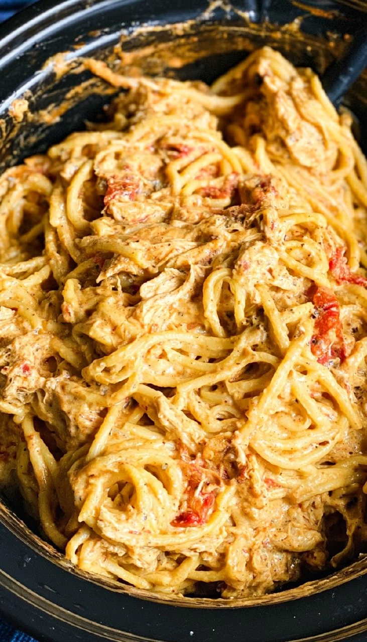 Crockpot Chicken Spaghetti 120 Crockpot Chicken Spaghetti