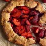 Easy Strawberry Galette (no pie pan needed) 111 Easy-Strawberry-Galette-no-pie-pan-needed-Recipe