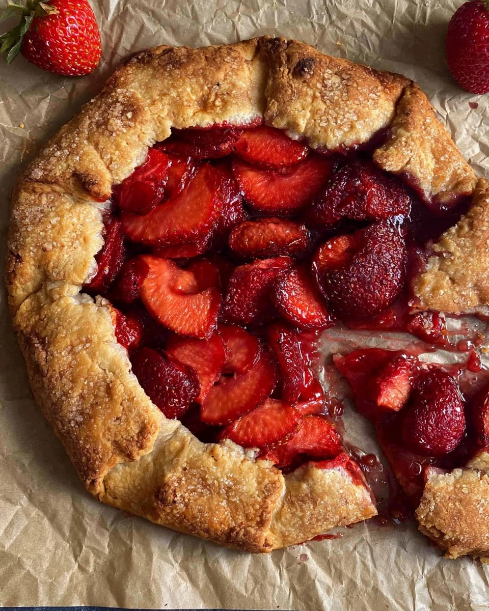 Easy Strawberry Galette (no pie pan needed) 39 Easy-Strawberry-Galette-no-pie-pan-needed-Recipe
