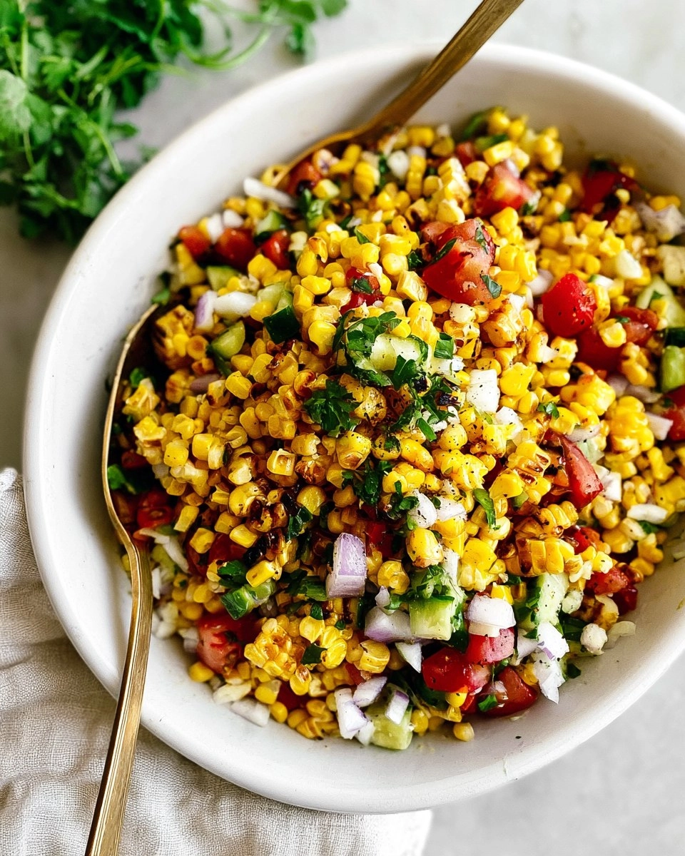 Grilled Corn Salad | Fresh Summer Cookout Side 40 Grilled-Corn-Salad-Fresh-Summer-Cookout-Side-Recipe