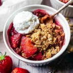 Healthy Strawberry Crisp (Gluten Free, Easy Almond Flour Crumble) 106 Healthy-Strawberry-Crisp-Gluten-Free-Easy-Almond-Flour-Crumble-Recipe