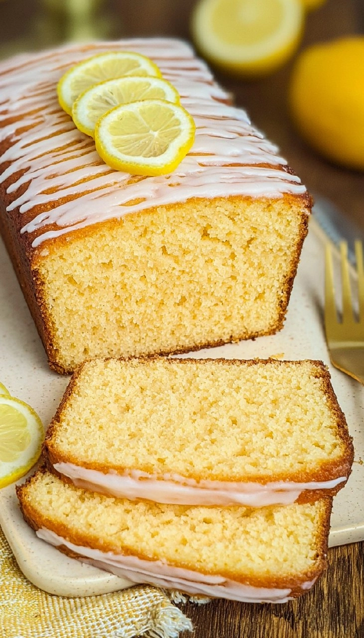 Keto Lemon Bread (Made With Almond Flour & Greek Yogurt)