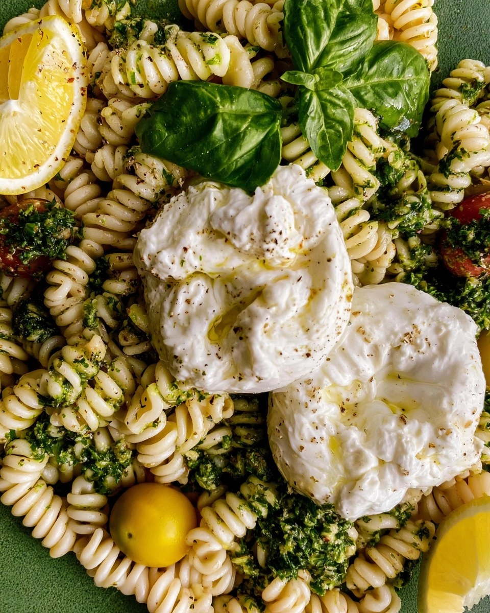 Lemon Herb Pasta Salad with Burrata 29 Lemon-Herb-Pasta-Salad-with-Burrata-Recipe