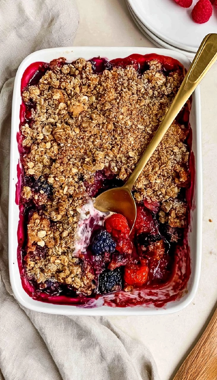 Mixed Berry Crisp 90 Mixed Berry Crisp