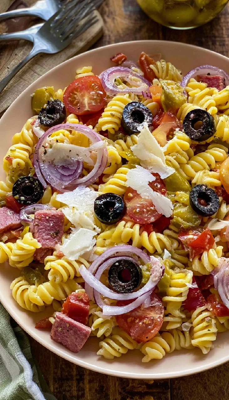 Pepperoncini Pasta Salad