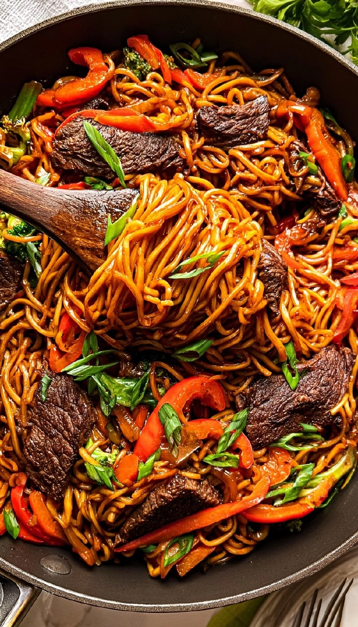 Ridiculously-Good Steak Lo Mein