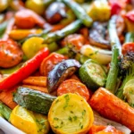 Roasted Vegetables | Easy Oven-Baked Side Dish 111 Roasted-Vegetables-Easy-Oven-Baked-Side-Dish-Recipe