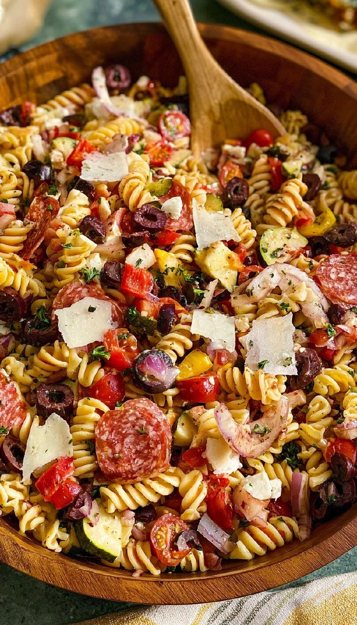 Antipasto Pasta Salad 140 Antipasto Pasta Salad
