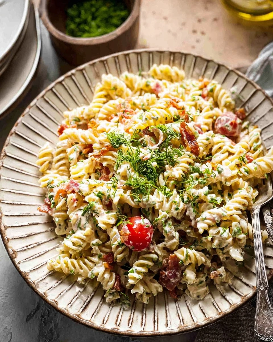 Bacon Ranch Pasta Salad 114 Bacon Ranch Pasta Salad