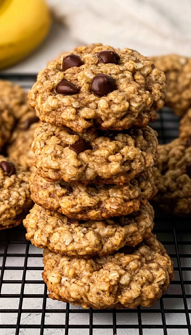 Banana Oatmeal Cookies 110 Banana Oatmeal Cookies