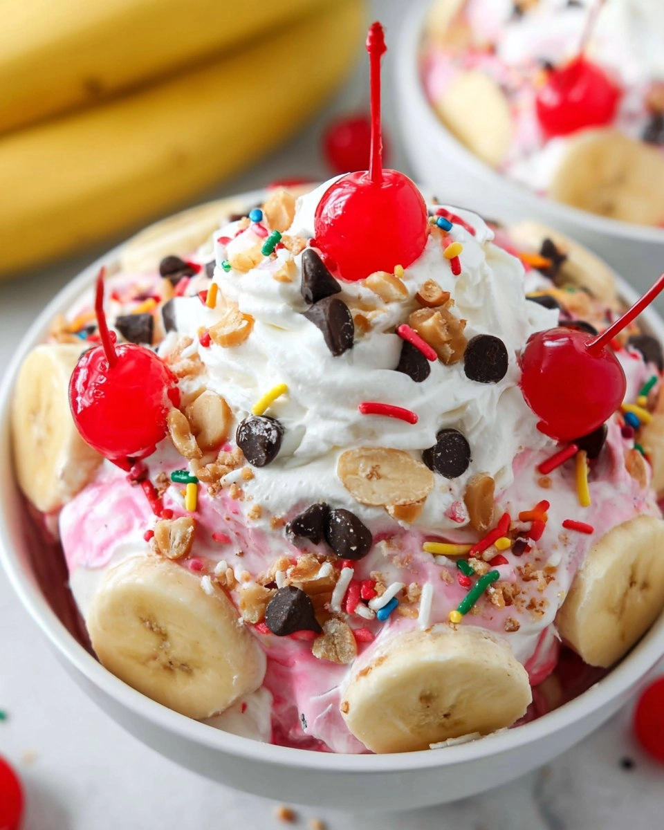 Banana Split Fluff Salad 79 Banana Split Fluff Salad