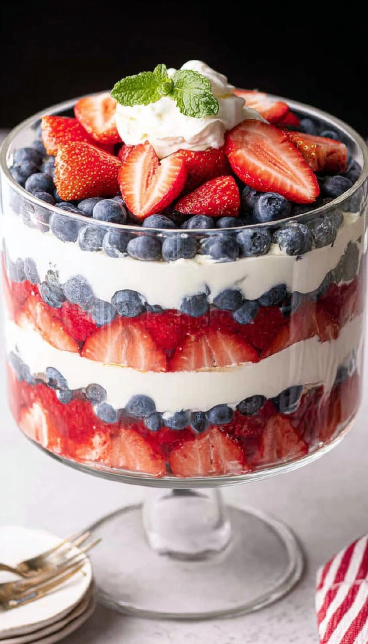 Berry Trifle 85 Berry Trifle