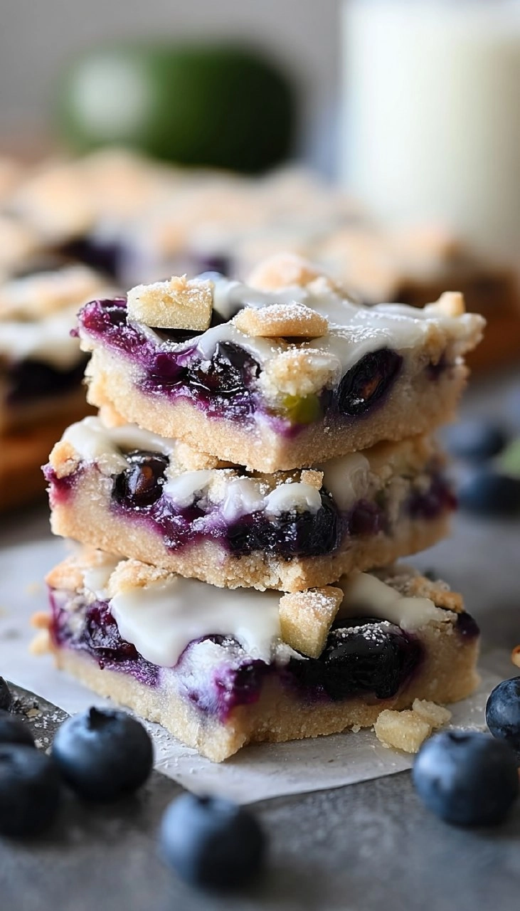 Blueberry Crumble Bars