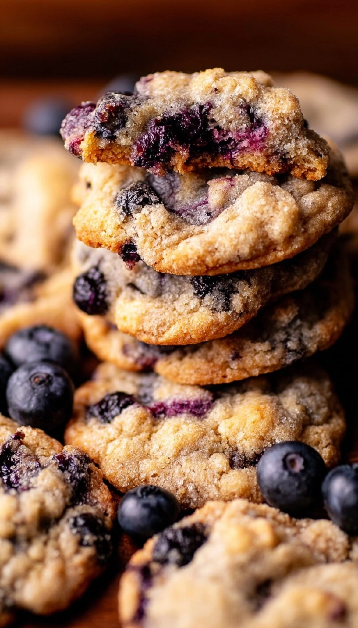 Blueberry Muffin Cookies