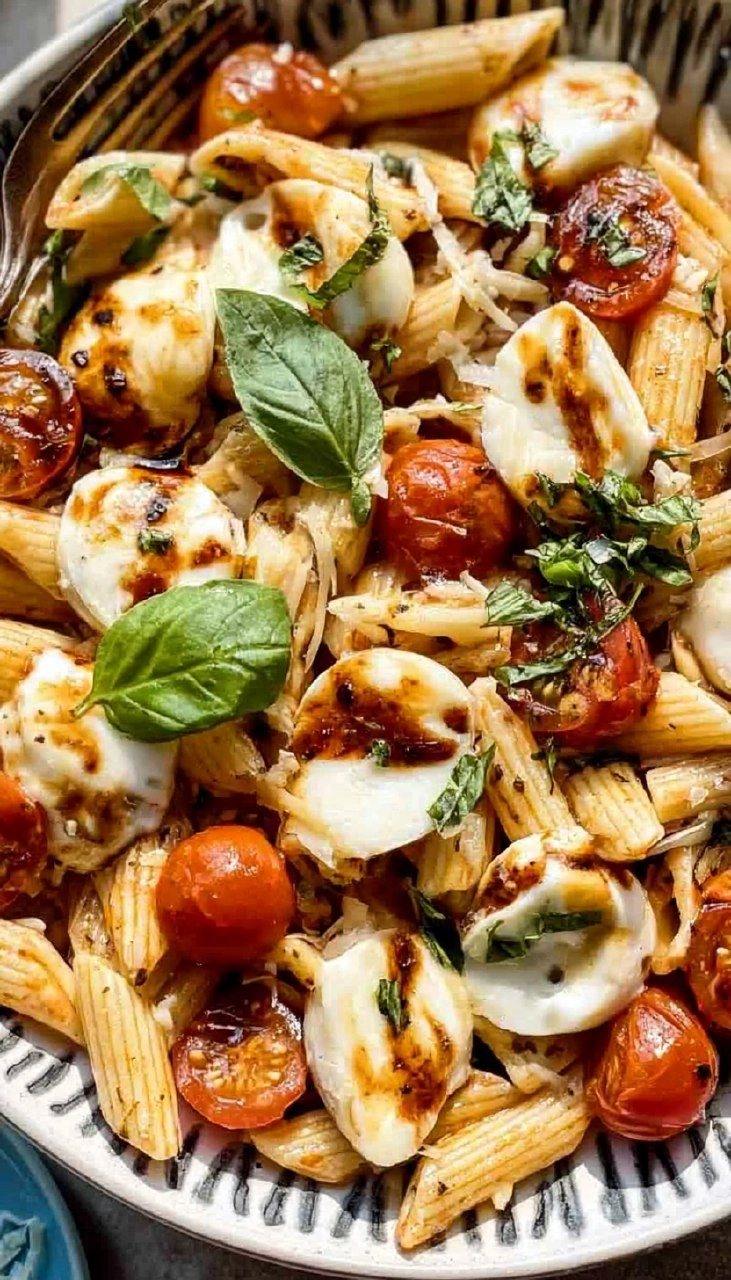 Caprese Pasta (Easy Tomato Mozzarella Pasta) 95 Caprese Pasta (Easy Tomato Mozzarella Pasta)