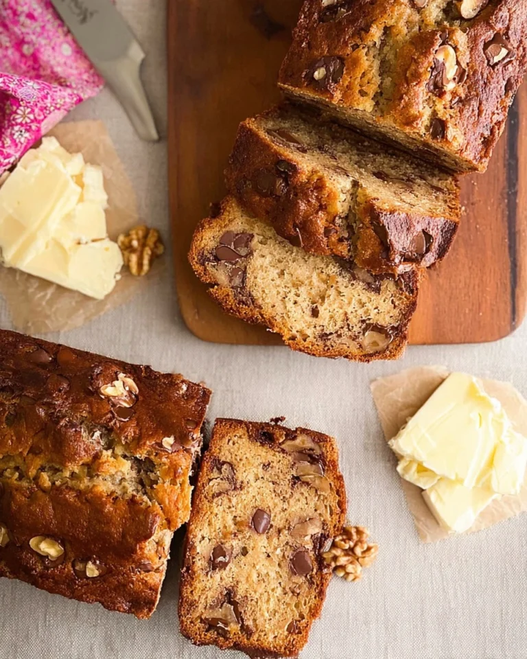 Chocolate-Chip-Walnut-Banana-Bread-Recipe