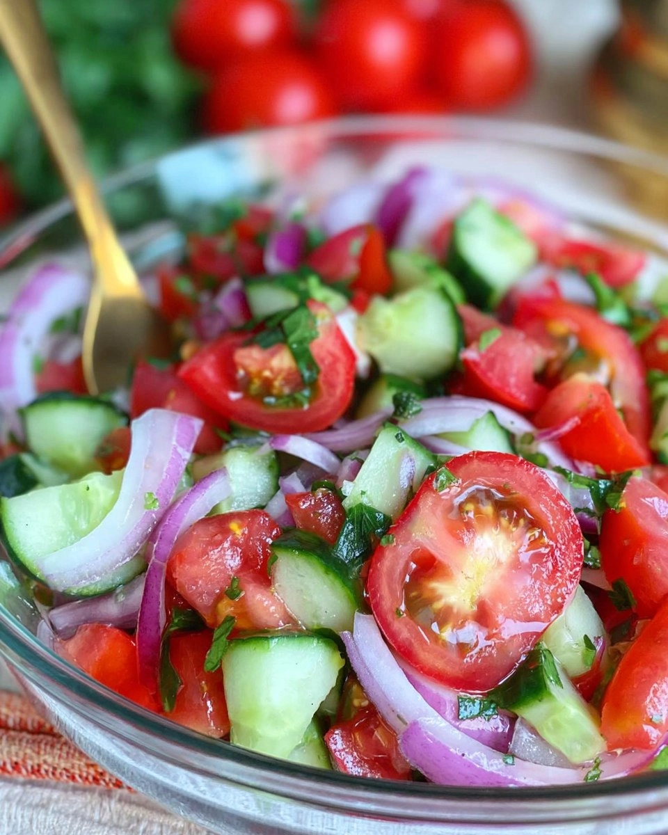 Classic Cucumber Tomato Salad 64 Classic Cucumber Tomato Salad