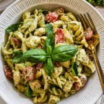 Creamy-Chicken-Pesto-Pasta-Salad-Recipe