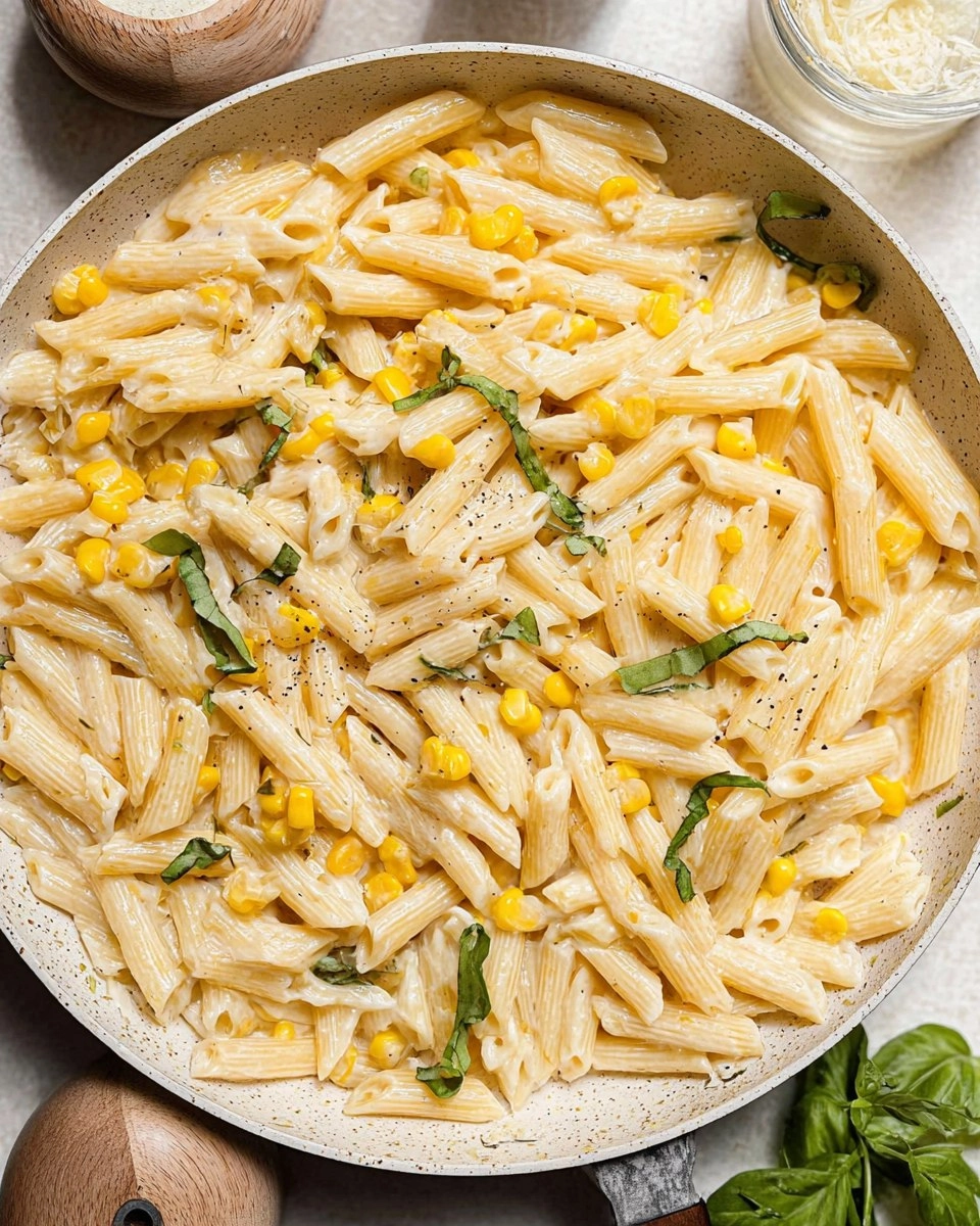 Easy Creamy Corn Pasta 94 Easy Creamy Corn Pasta