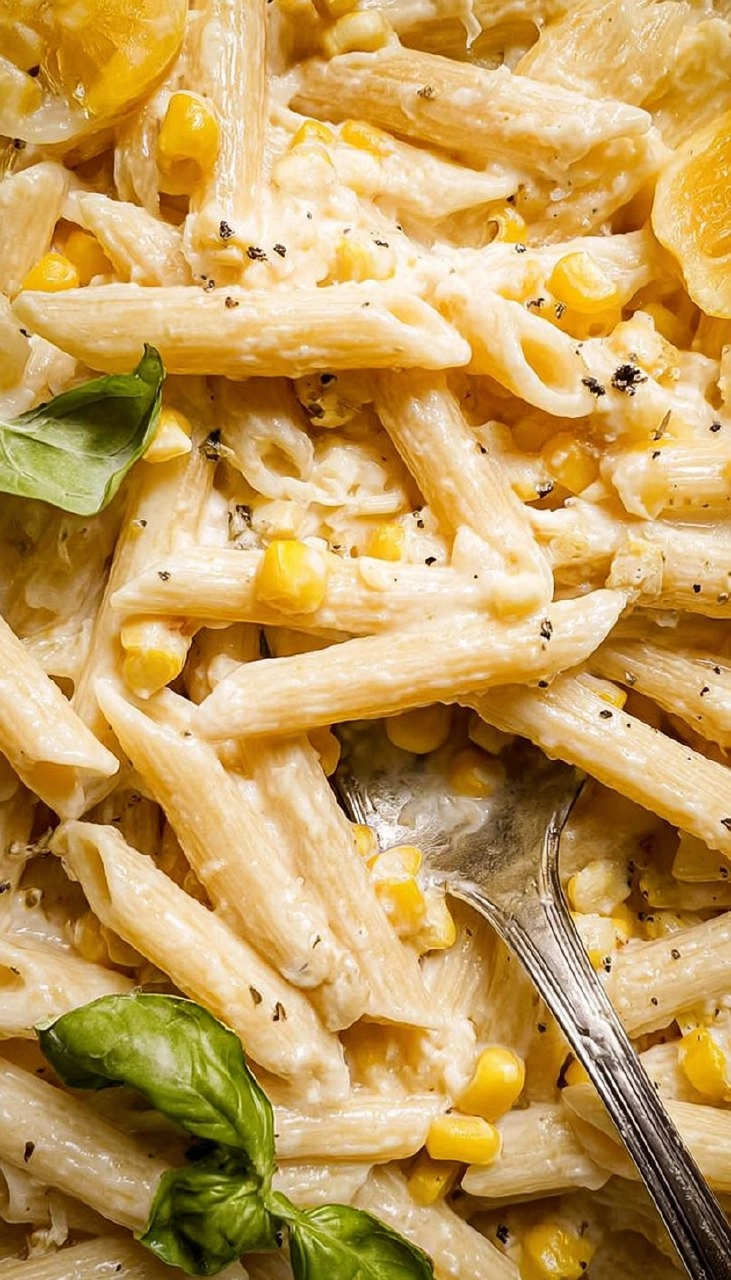Easy Creamy Corn Pasta 95 Easy Creamy Corn Pasta