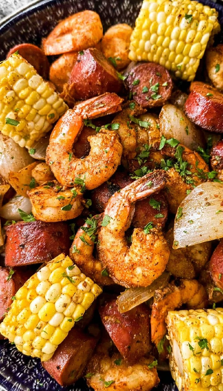 Easy Grilled Shrimp Boil