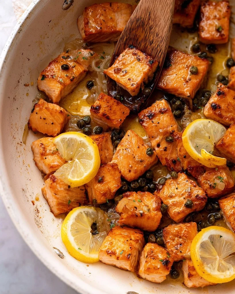 Easy-Salmon-Piccata.-Recipe