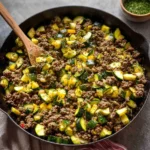 Ground Beef and Zucchini Skillet 96 Ground-Beef-and-Zucchini-Skillet-Recipe