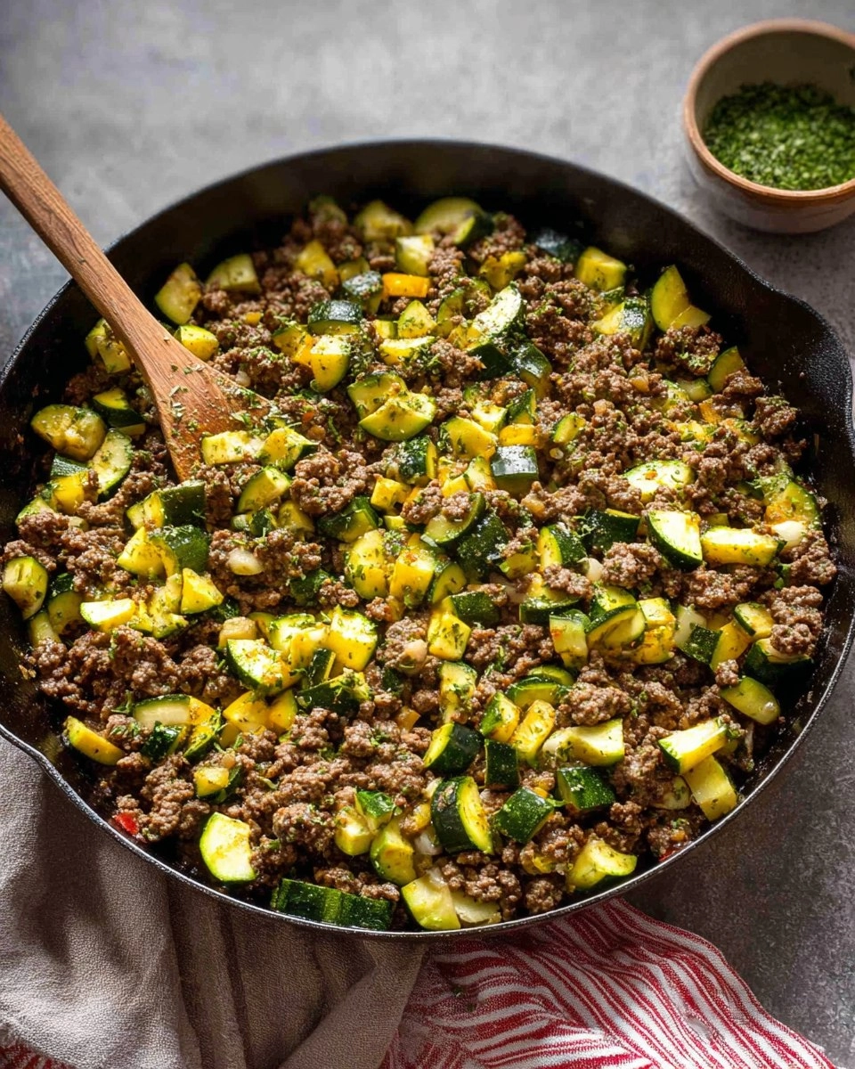 Ground Beef and Zucchini Skillet 94 Ground Beef and Zucchini Skillet