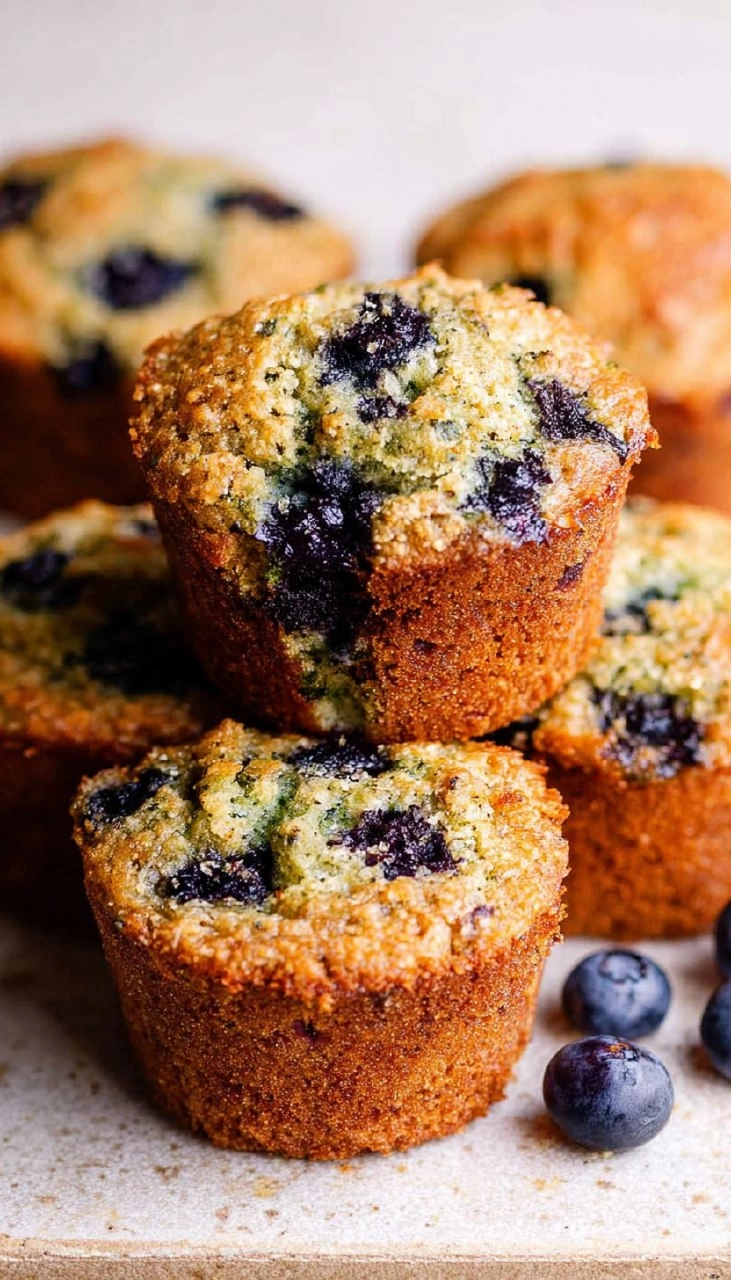 Healthy Blueberry Zucchini Muffins (Gluten Free, Paleo, Almond Flour) 125 Healthy Blueberry Zucchini Muffins (Gluten Free, Paleo, Almond Flour)