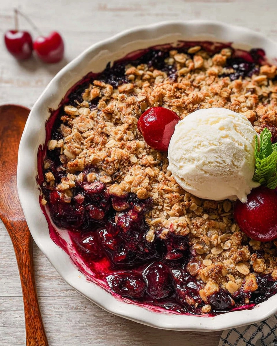 Homemade Cherry Crisp 99 Homemade Cherry Crisp