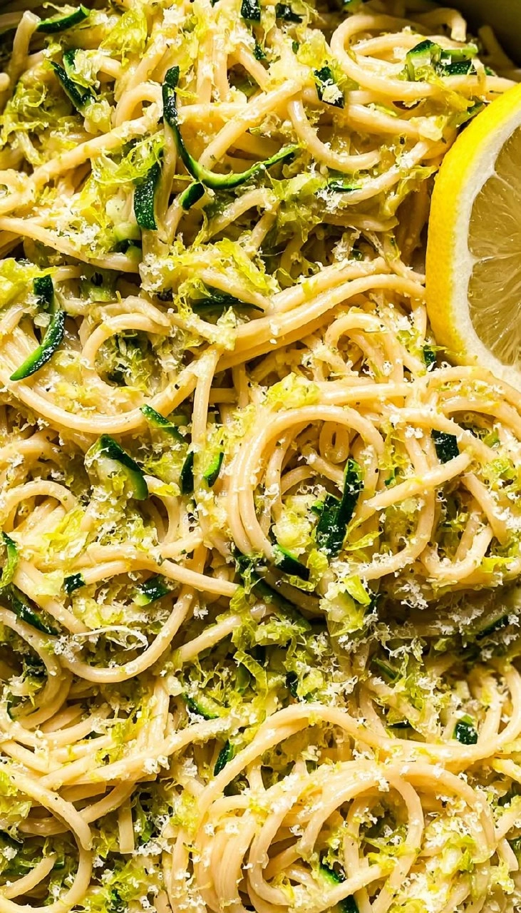 Lemon Zucchini Pasta 90 Lemon Zucchini Pasta
